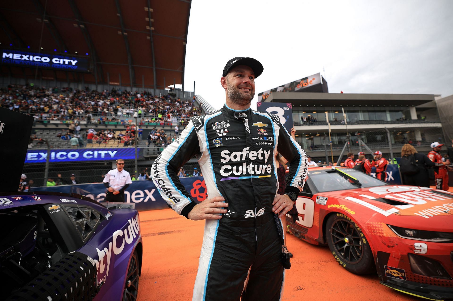 Shane Van Gisbergen after winning the NASCAR Cup Series Viva Mexico 250. Source: Getty